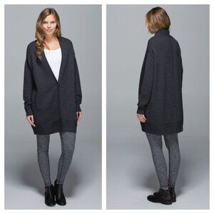 lululemon athletica Dark Gray Cardigan